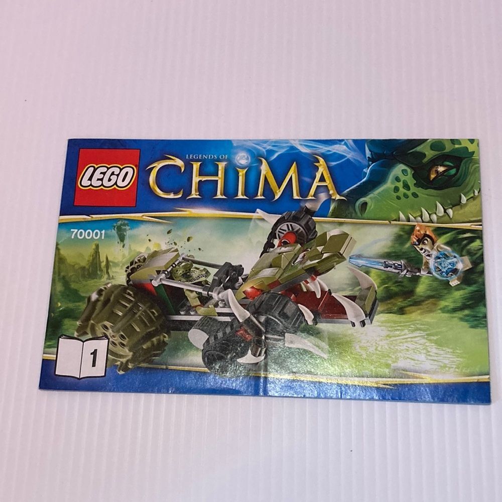 LEGO 70001 Legends‎ of Chima Booklet manual only